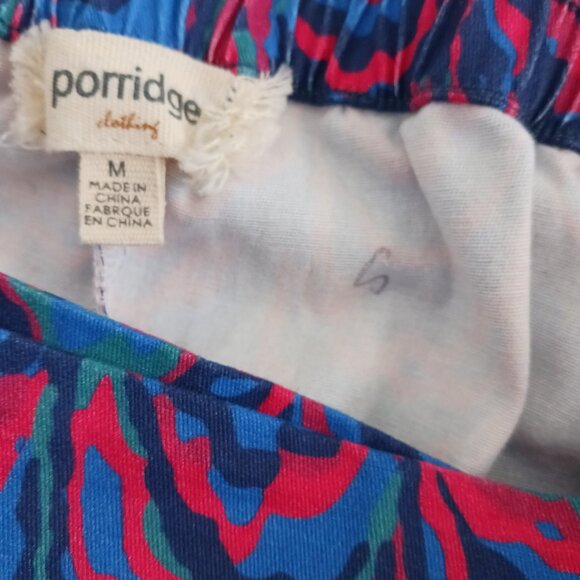 porridge Anthropologie, Medium Wrap Skirt, Abstract Print, Tie Waist, Pockets - Picture 12 of 12